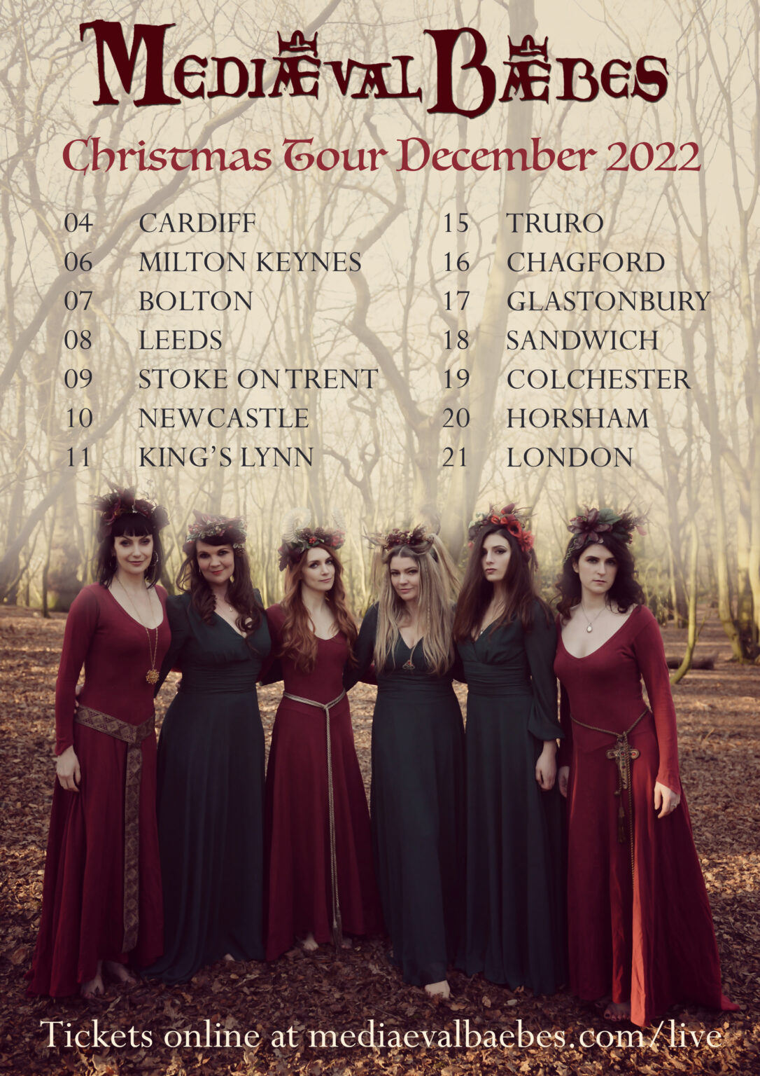 ‘Noël Nouvelet’ by Mediæval Bæbes Interview New Album, 'MydWynter